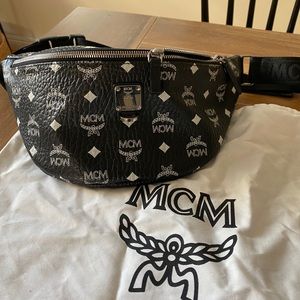 MCM Fursten Belt Bag in Visetos